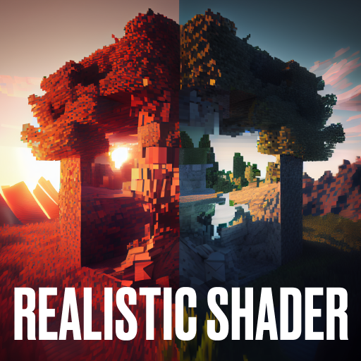 Realistic Shader Mod for MCPE logo