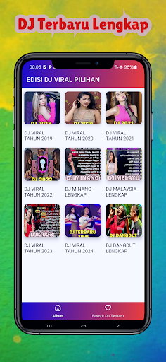Aperçu de l'application