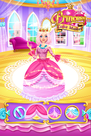 Game screenshot Rainbow Princess Cake Maker apk download