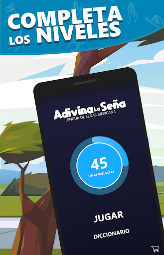 Android application Adivina la Seña: aprende LSM screenshort
