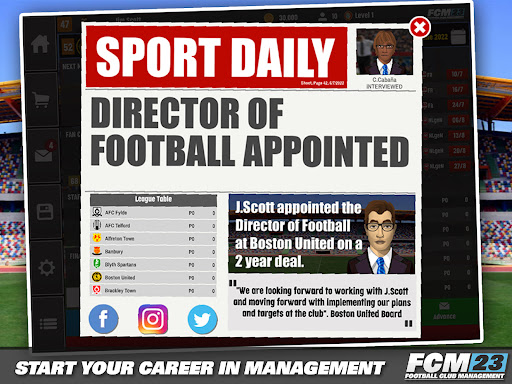 FCM23 Soccer Club Management - Sports - games