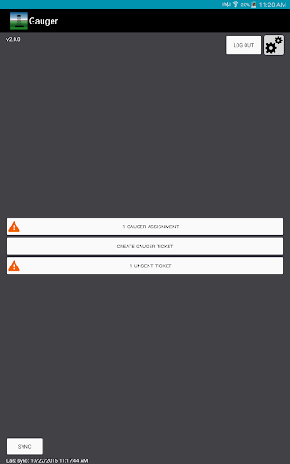Gauger RtChex Screen 3