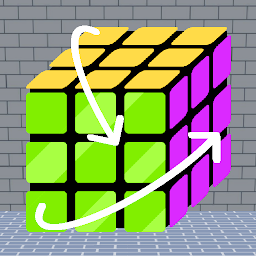 Rubik's Cube Solver Master белгішесінің суреті