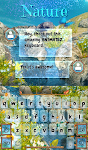 screenshot of Nature Keyboard & Wallpaper