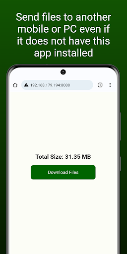 WiFi File Transfer Screen 3