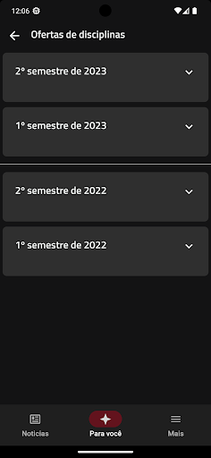 DCC/UFMG App Screen 3