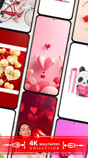 Android application Love Wallpapers - Love images screenshort
