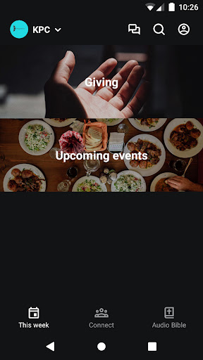 Android application Keypoint Church Texas screenshort