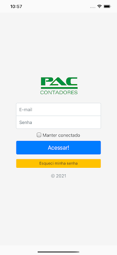 Android application PAC Primo Assessoria Contabil screenshort