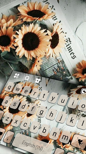 Retro Sunflower Theme Screen 2