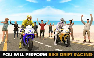 Moto Bike Drag Rival Race - Screenshot 1