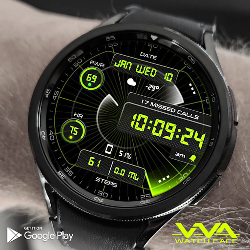 Android application VVA62 Sports Watch face screenshort