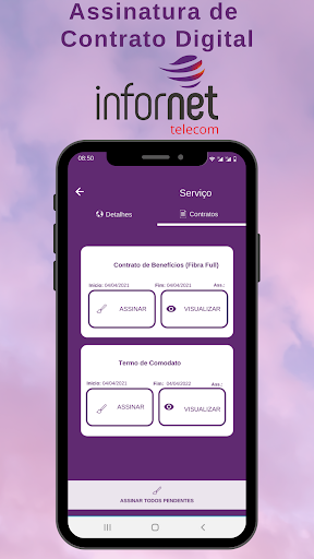 Infornet Telecom Screen 3