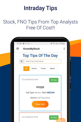 KnowMyStock Screen 2
