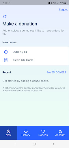 iDonatio Screen 2