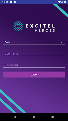 Android application Excitel Heroes screenshort
