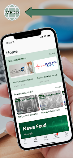 Android application MEDD Australia screenshort