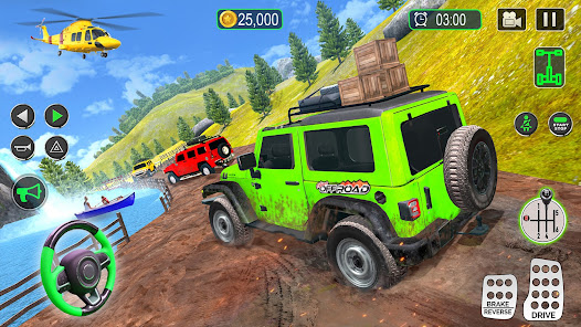 Offroad Jeep SUV Driving Games  screenshots 2