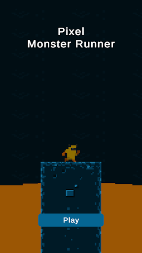 Android application Pixel Monster Runner screenshort