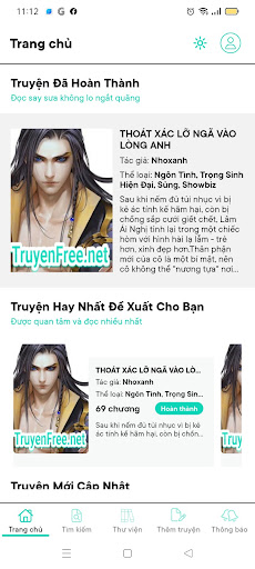 TruyenFree Screen 3