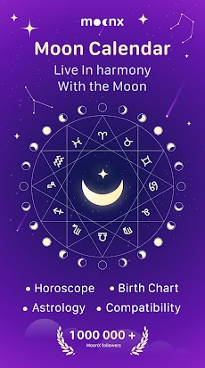 Moon Phase Calendar - MoonXのおすすめ画像1