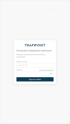 Android application Trafipoint screenshort
