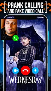 Call & Chat - Wednesday Addams
