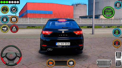 City Car Parking Game Sim 3D Screen 2