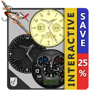 Aviator watch face HD Bundle Mod apk скачать последнюю версию бесплатно