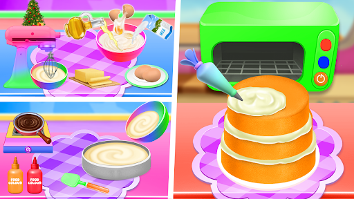 Christmas Cakes Cooking Bakery Screen 2