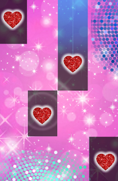 Glitter Piano Heart Tiles Sparkle Music Songsのおすすめ画像3