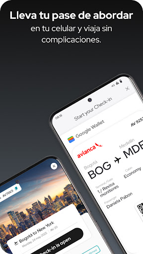 Screenshot of avianca