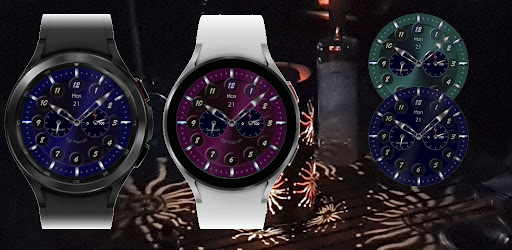 Android application TSD14 Watch Face for Wear OS screenshort