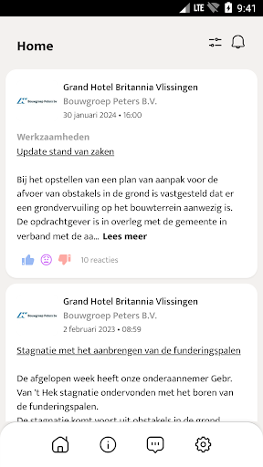 Android application Hotel Britannia screenshort