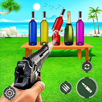 Real Target Bottle Shoot Game: 3D Bottle Shooting