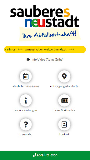 Android application Abfall Wr. Neustadt screenshort