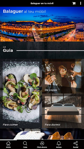 Android application Guia Comercial de Balaguer screenshort