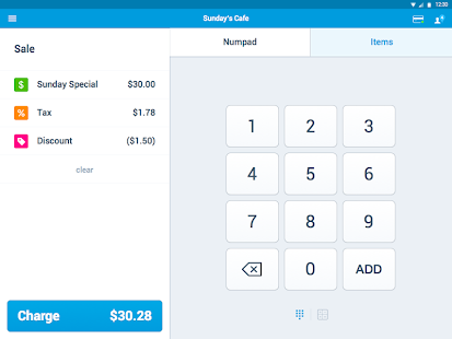 PayPal Here™ - Point of Sale Screenshot