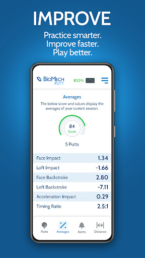 BioMech PUTT Screen 3