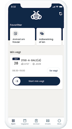 Workbee Screen 2