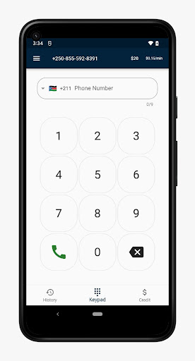 Android application AfroLine screenshort