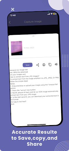 Image to Text Screen 3