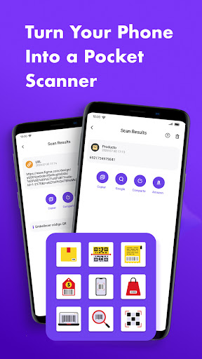 QR Scanner, Creator for Mobile Screenshot 3 - AppWisp.com