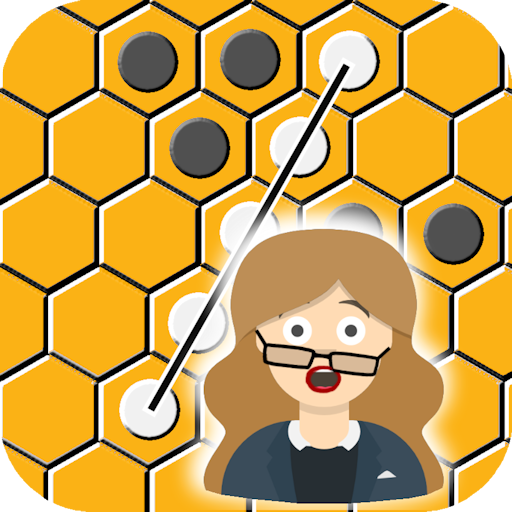 Five in a Row Hexagon logo