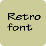 Retro Font for Samsung Galaxy icon