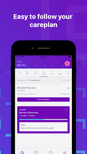 Android application careplan.ai screenshort