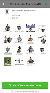 Sticker Engraçados Atlético-MG