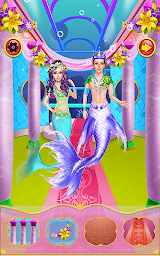 Mermaid Makeup And Dressup Ocean Party