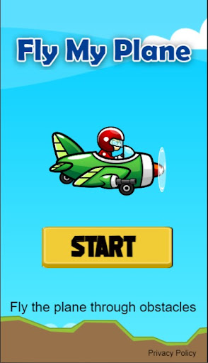 Android application Fly My Plane Game screenshort