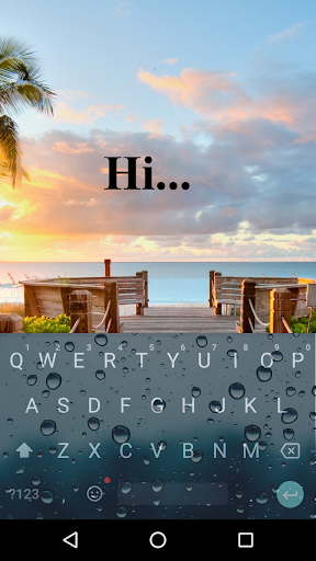 Keyboard Themes Photo Keyboard Screen 2